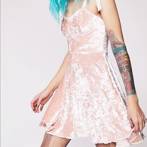 Velvet crushin’ doll dress